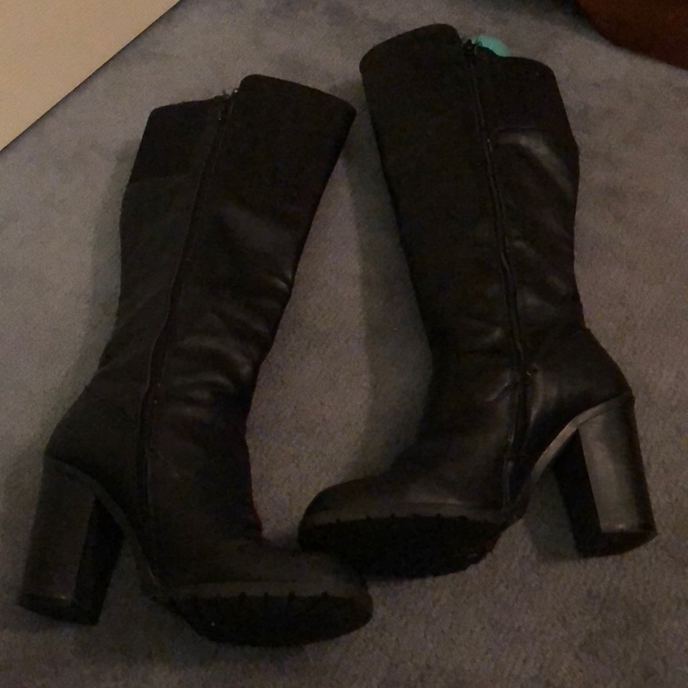 Black boots
